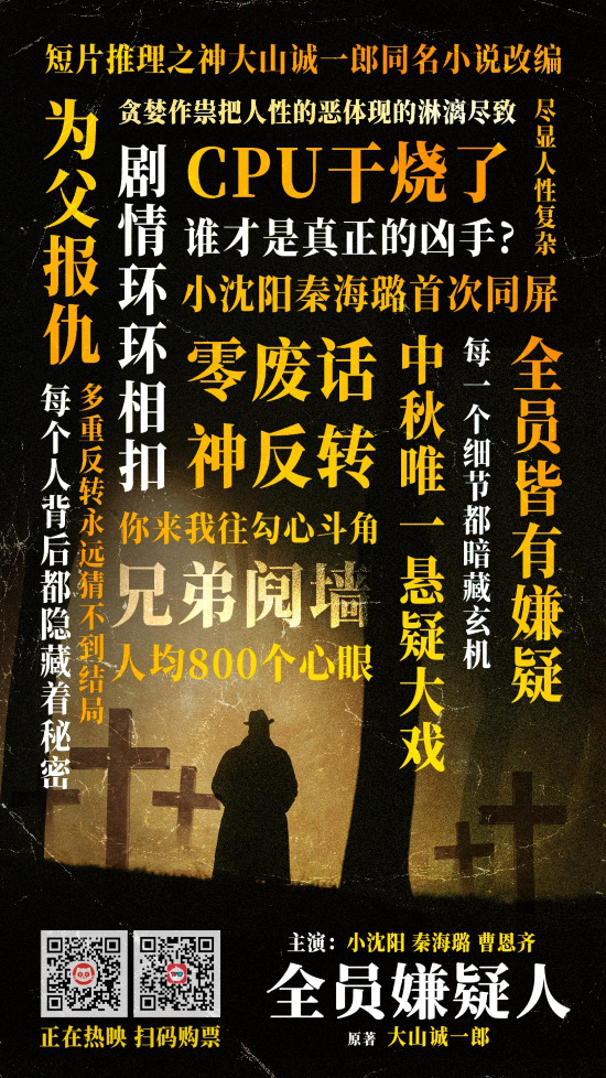 《全员嫌疑人》热映中 小沈阳秦海璐上演神反转封面图